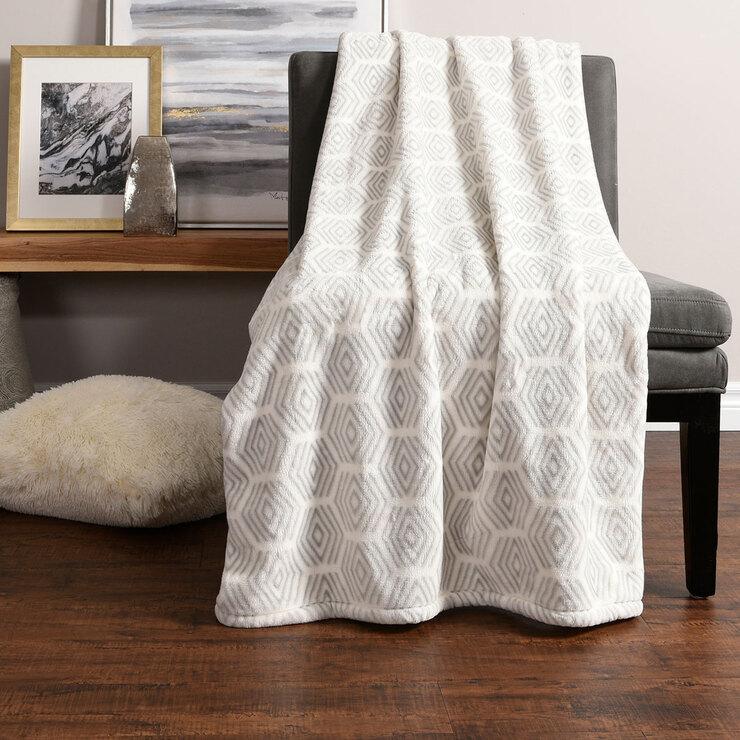 Life Comfort Urban Plush Throw, Available in 4 Colours, 152 x 177 cm - Signature Retail Stores