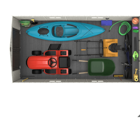 Lifetime 15ft x 8ft (4.6 x 2.4m) Dual Entry Storage Shed - Signature Retail Stores