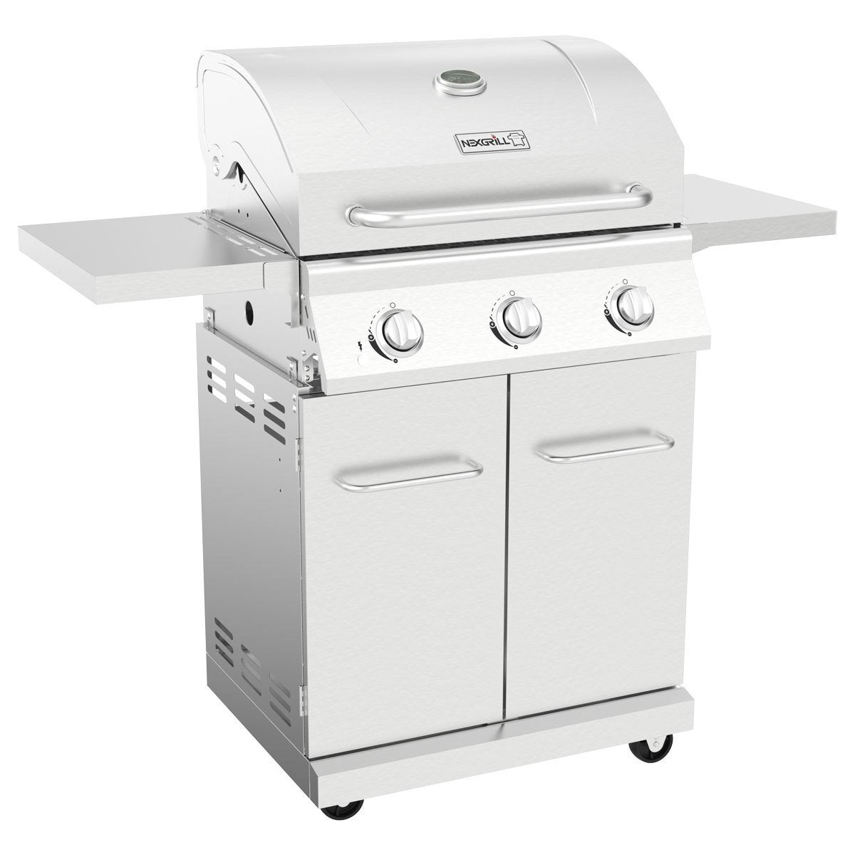 Nexgrill 3 Burner Stainless Steel Gas Barbecue + Cover - Signature Retail Stores