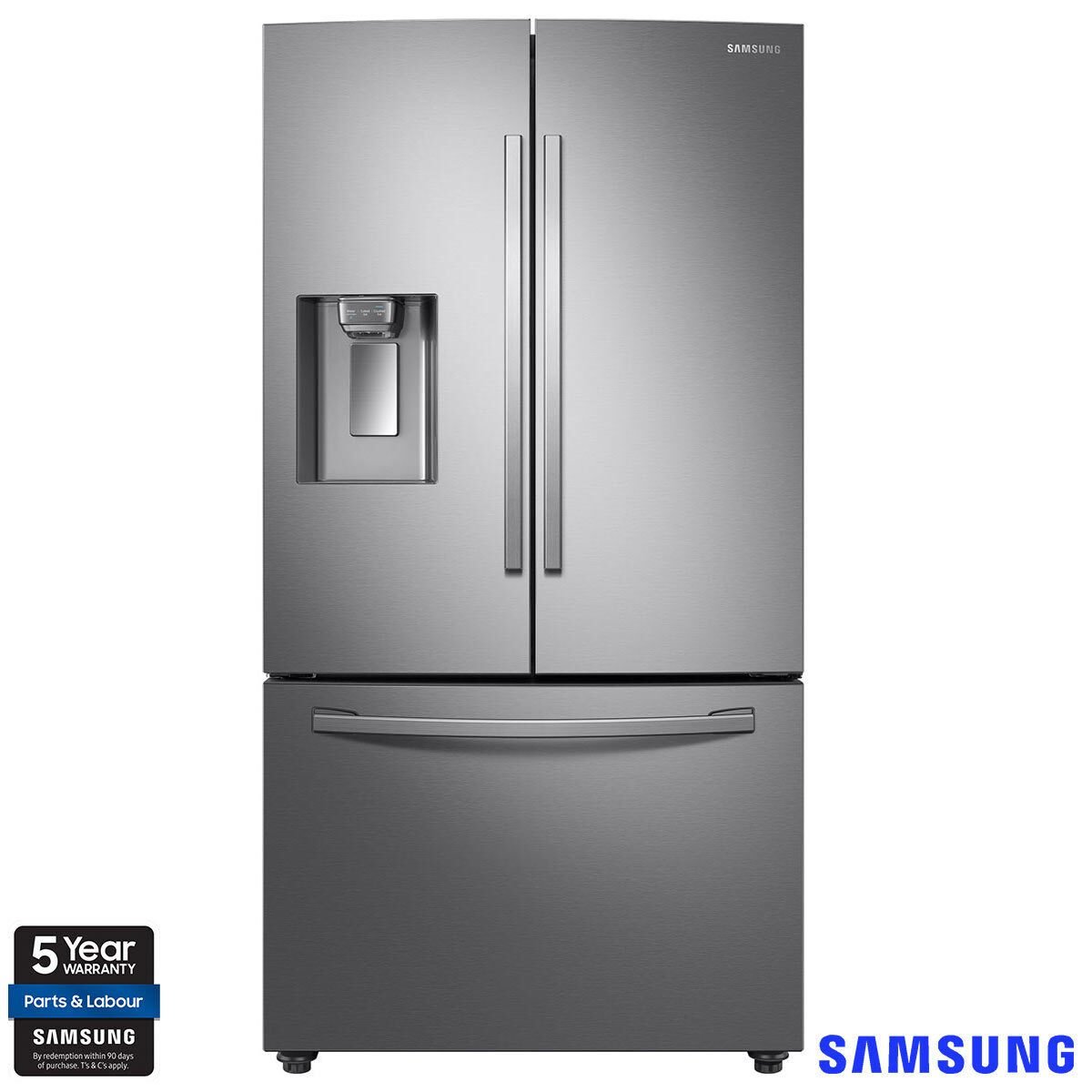 Samsung RF23R62E3SR/EU, MultiDoor Fridge Freezer A+ Rating in Silver