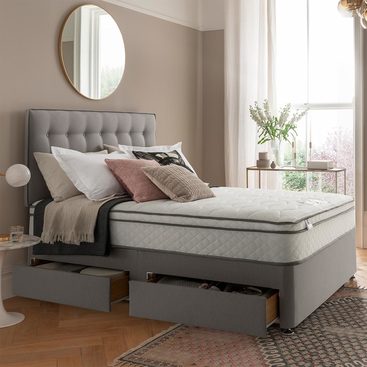 Silentnight 1200 Pocket Memory Cushion Top Mattress in 4 Sizes - Signature Retail Stores