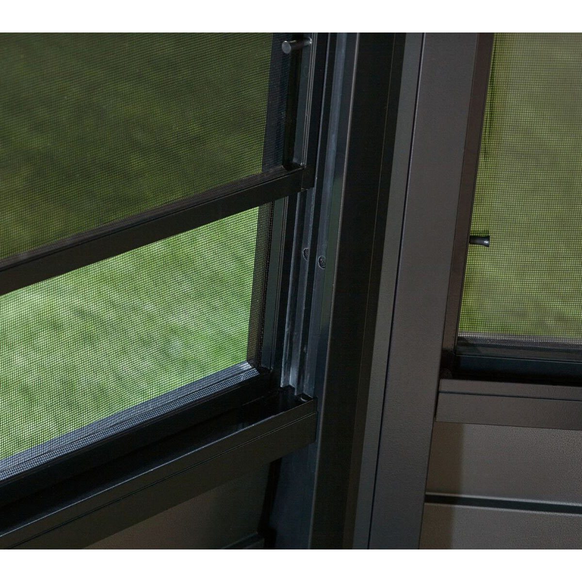 Sojag Charleston 12ft x 18ft (3.67 x 5.77m) Aluminium Frame Solarium With Galvanised Steel Roof + Double Door with PVC Windows + Insect Netting - Signature Retail Stores