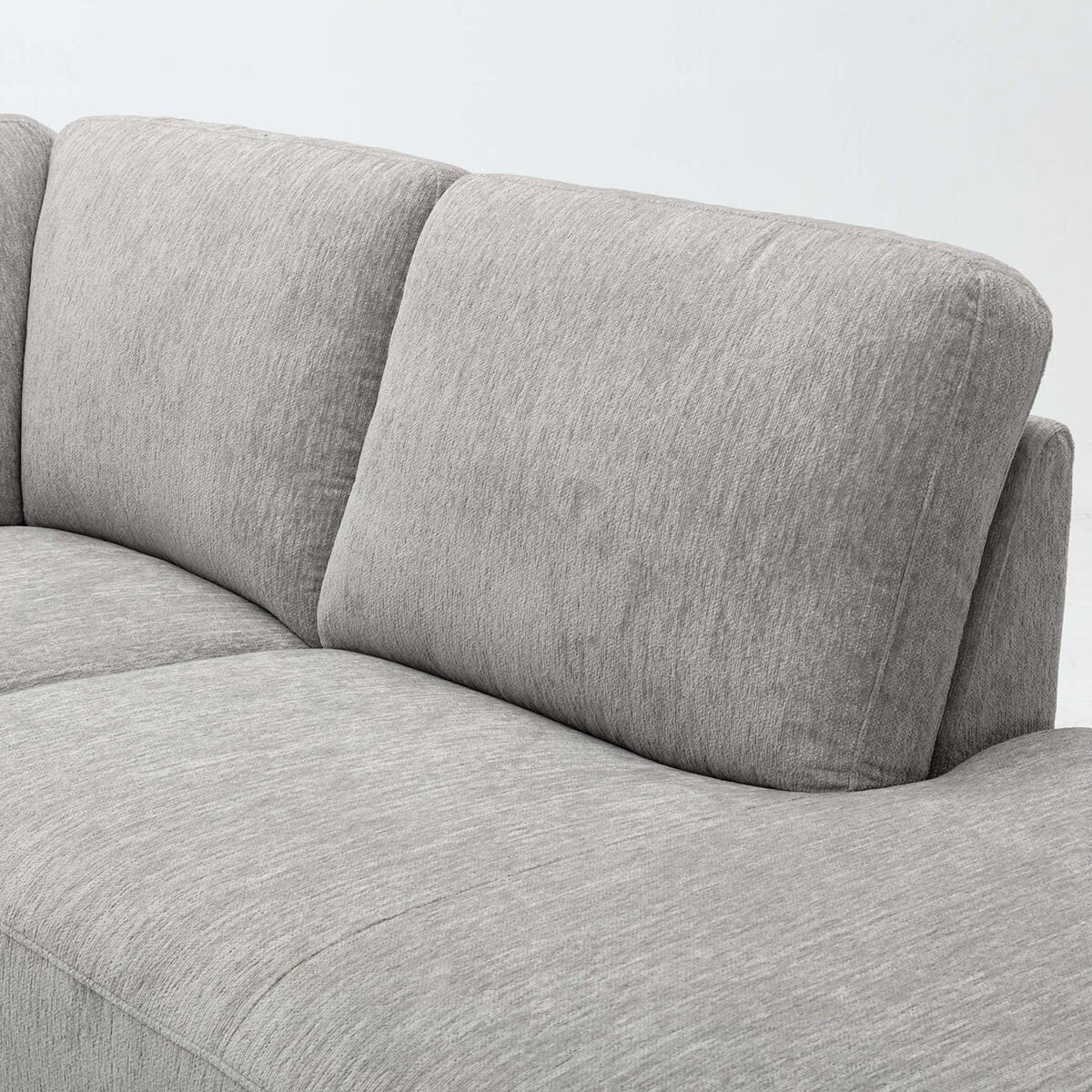 Zoy Sherwood Grey Fabric Sectional Sofa - Signature Retail Stores