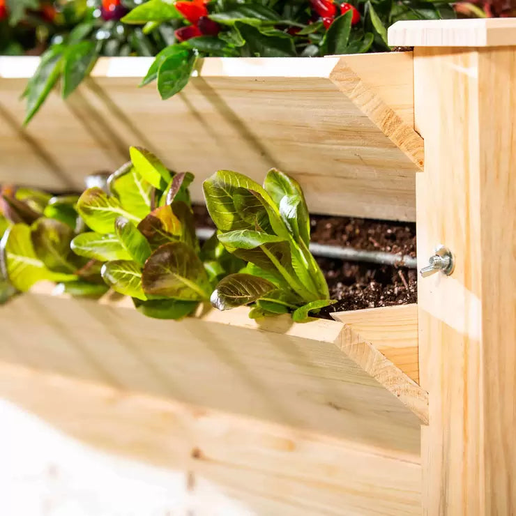 Evergreen 1.2m Rolling Deck Planter