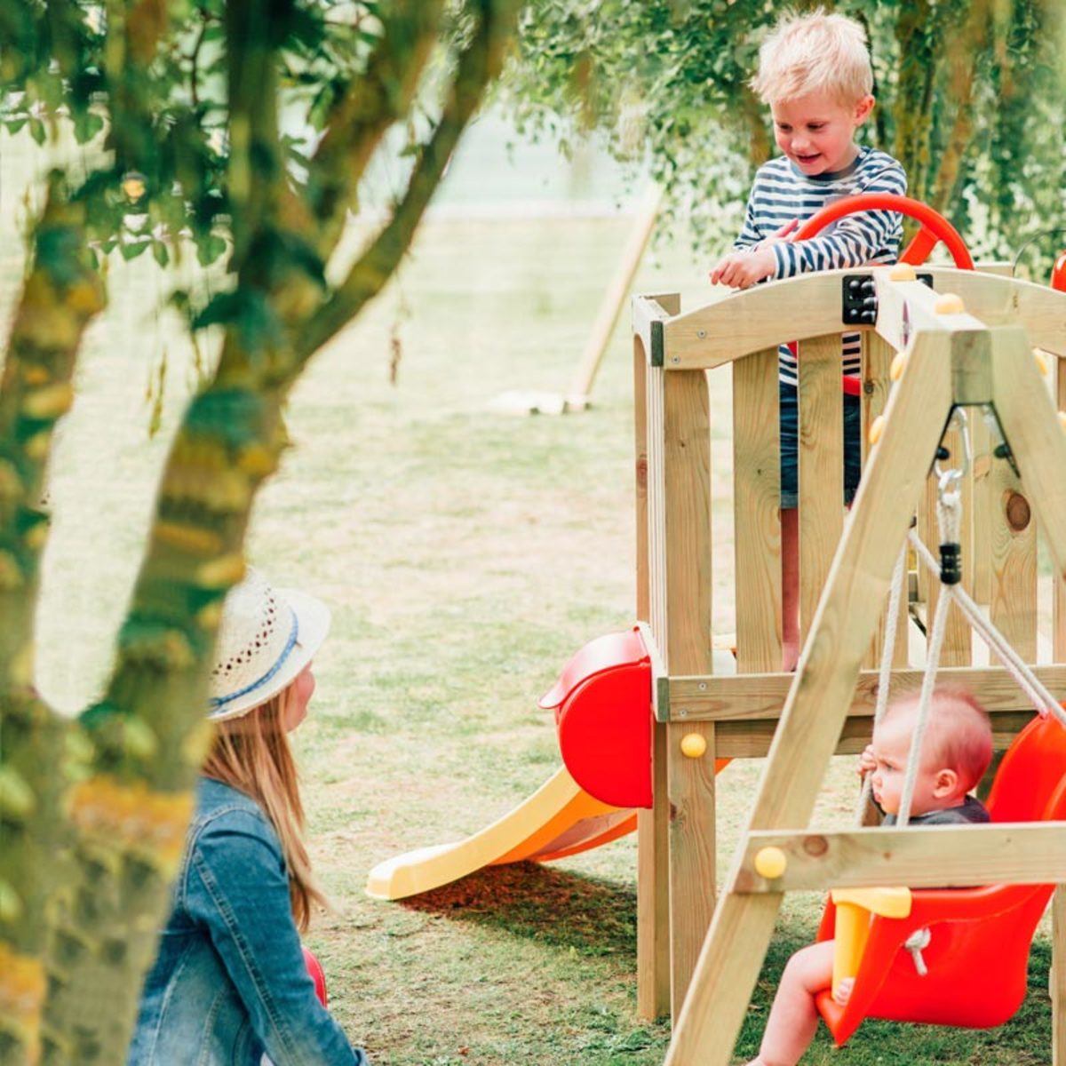 Plum Toddlers Tower Wooden Play Centre (1+ Years)Plum Toddlers Tower Wooden Play Centre (1+ Years)
