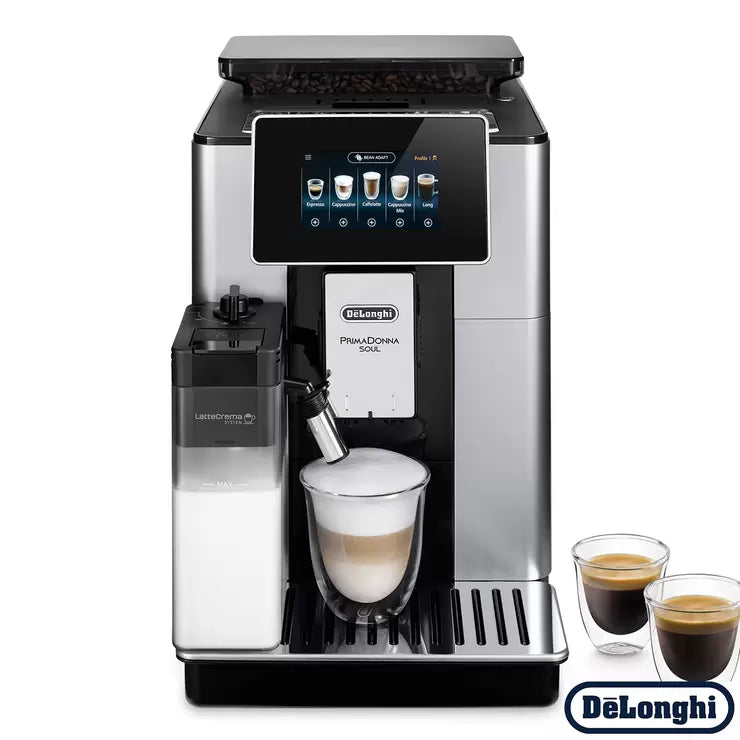 Delonghi PrimaDona Soul Bean to Cup Coffee Machine ECAM610.55.SB