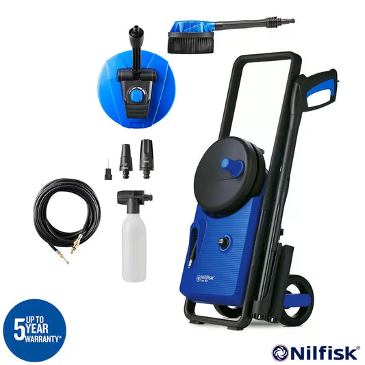 Nilfisk Core 150-10 PowerControl PAD UK Pressure Washer with Patio Cleaner