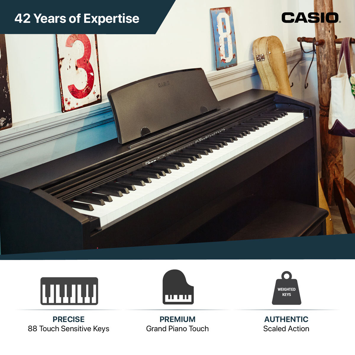 Casio Privia PX-765 Digital Piano in Black