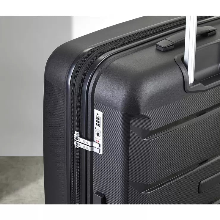 Rock Tulum 2 Piece Hardside Luggage Set in Black – Signature Retail Stores