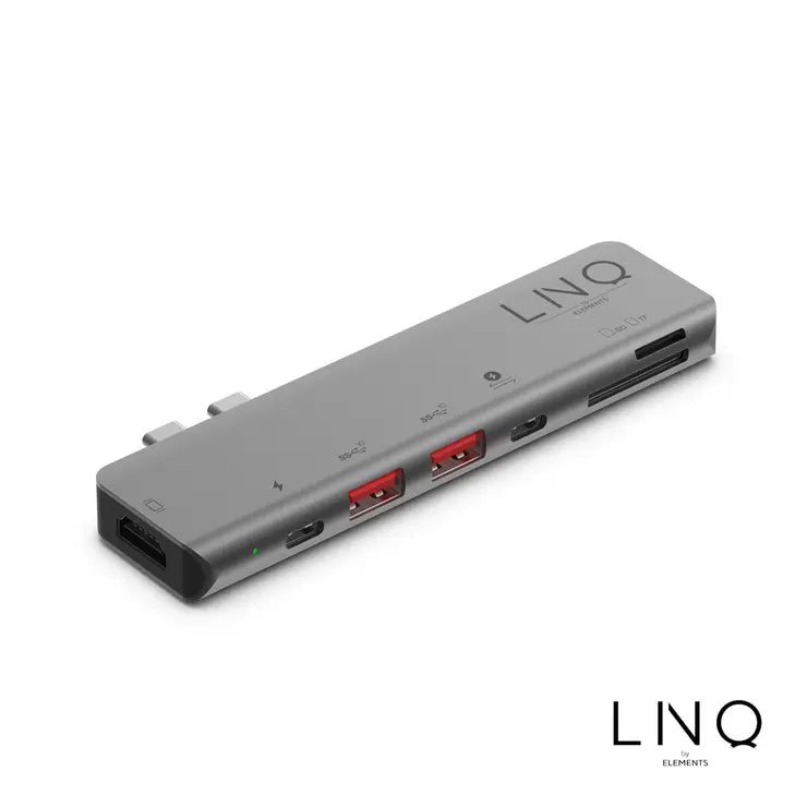 LINQ Pro USB-C 10Gbps Multiport Hub with 4K HDMI and Thunderbolt Passt ...