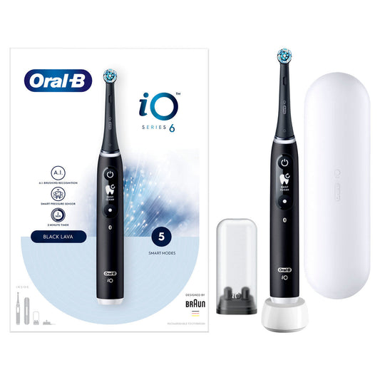 Oral-B iO Series 6 Ultimate Clean Electric Toothbrush, Black