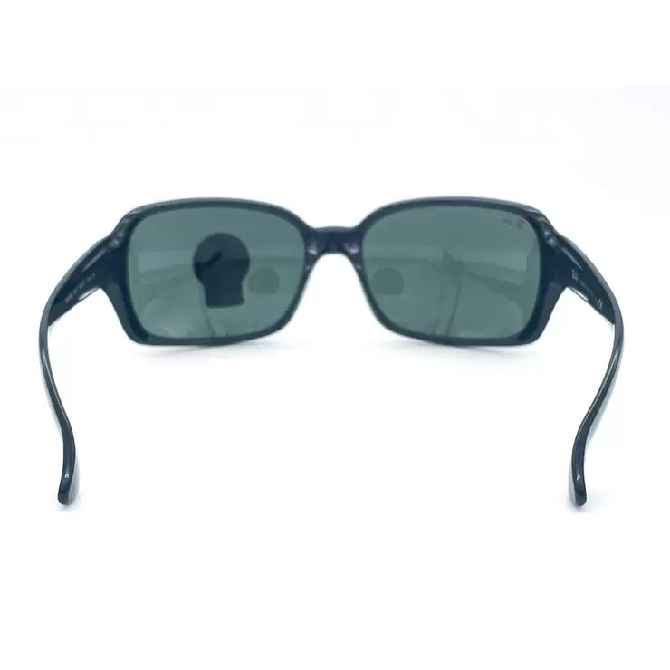 Rayban Black Sunglasses with Green Lenses, RB4068 601