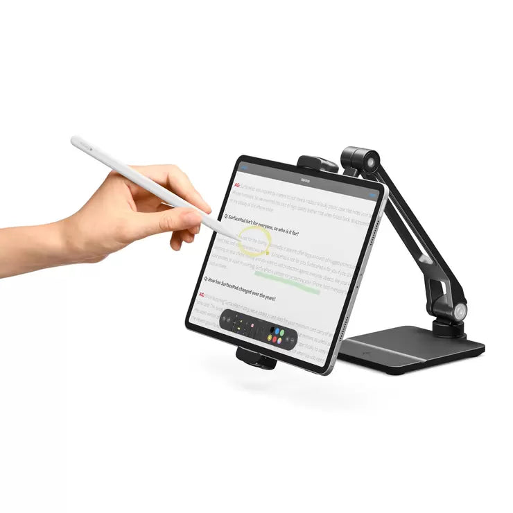 Twelve South HoverBar Duo Stand for iPad in Black