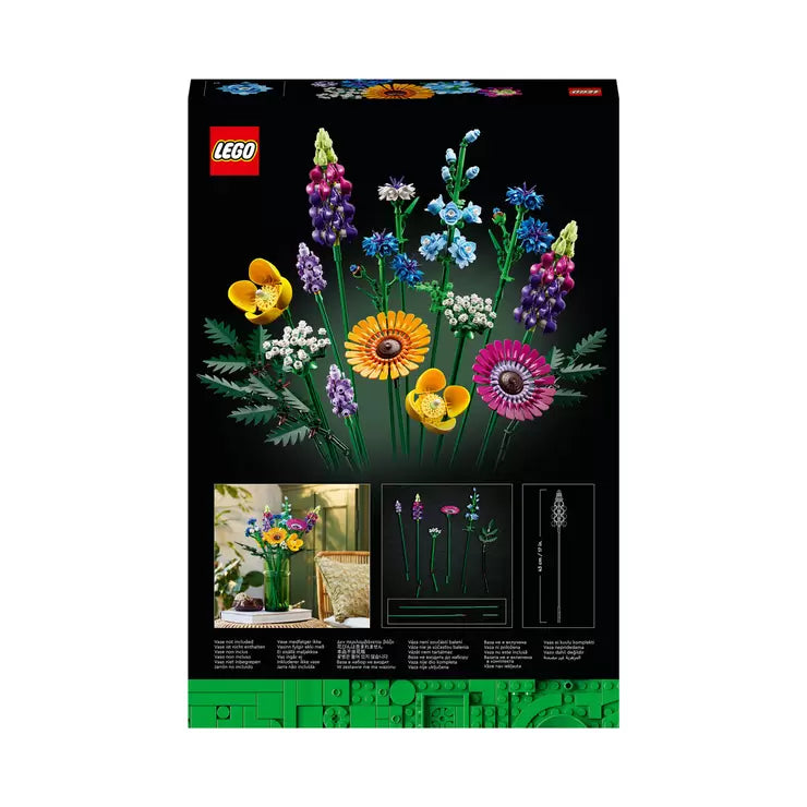 LEGO Icons Wildflower Bouquet - Model 10313 (18+ Years)