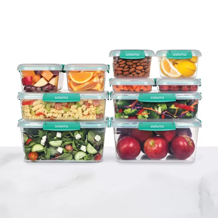 Sistema Klip IT Plus Food Storage Set, 10 Piece