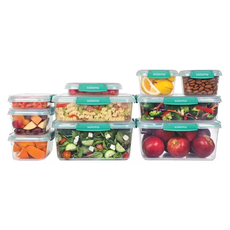 Sistema Klip IT Plus Food Storage Set, 10 Piece