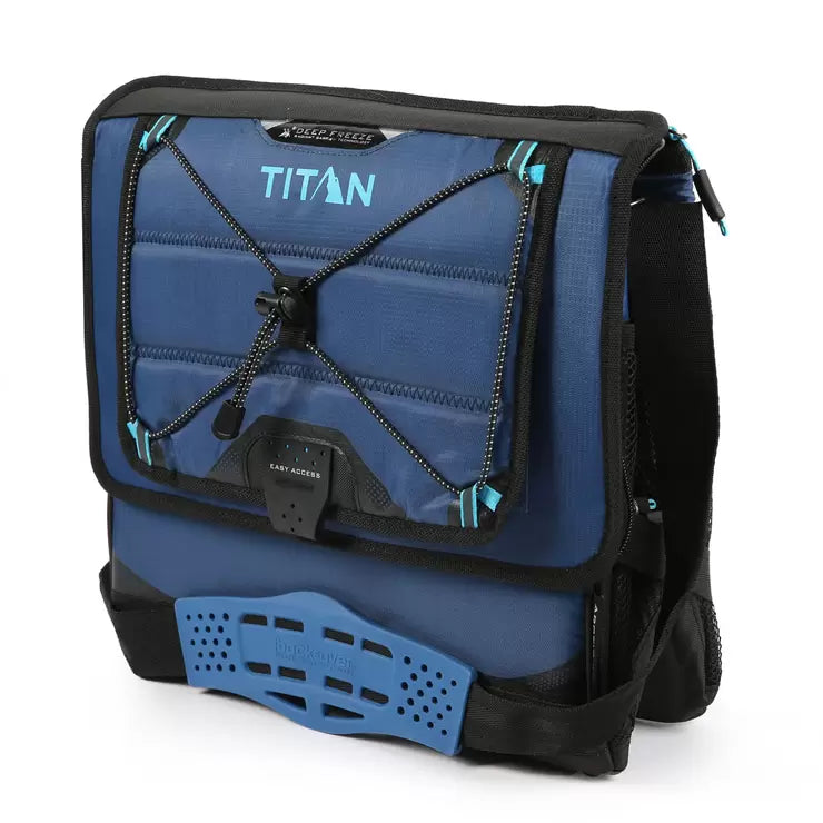 Titan Deep Freeze® 40 Can Collapsible Cooler in Blue