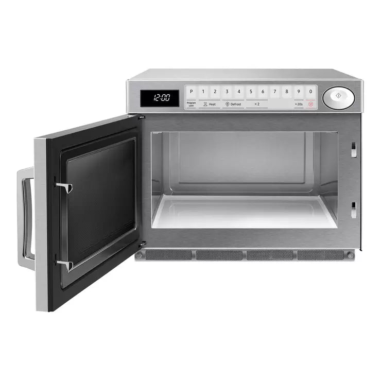 Samsung 26 Litre 1500W Commercial Microwave in Stainless Steel, MJ26A6053AT/EU