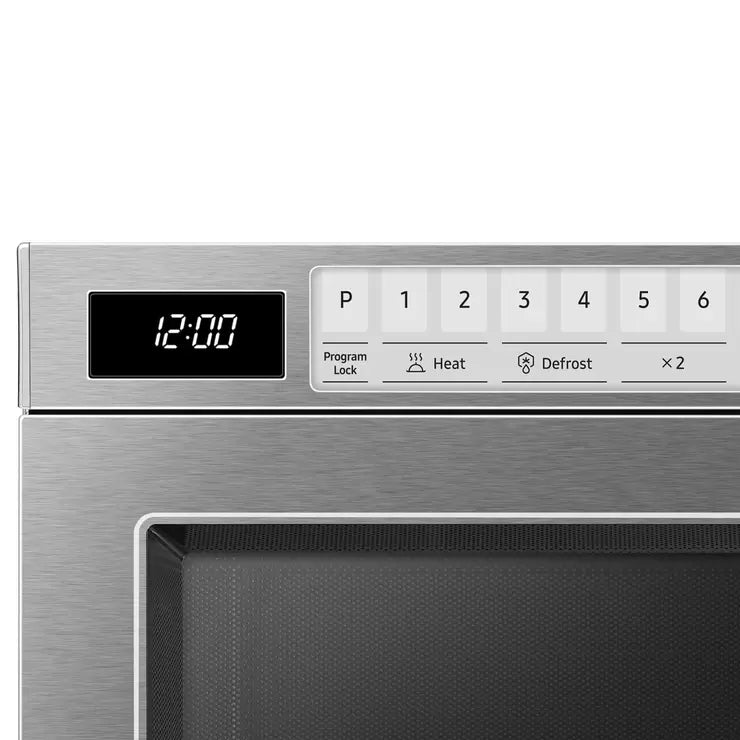 Samsung 26 Litre 1500W Commercial Microwave in Stainless Steel, MJ26A6053AT/EU