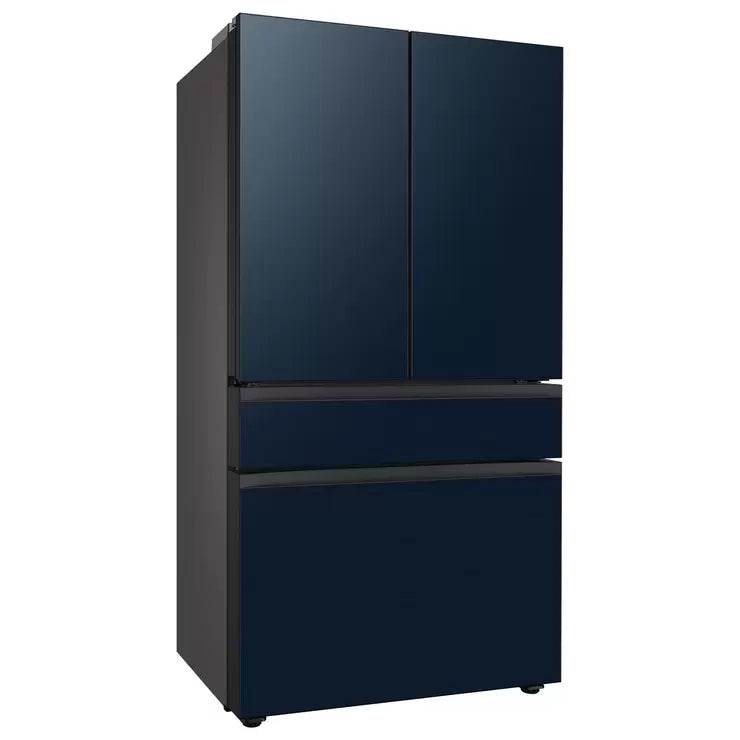 Samsung Bespoke RF23BB860EQN/EU Multidoor Fridge Freezer with Beverage Center™, E Rated in Metal Navy