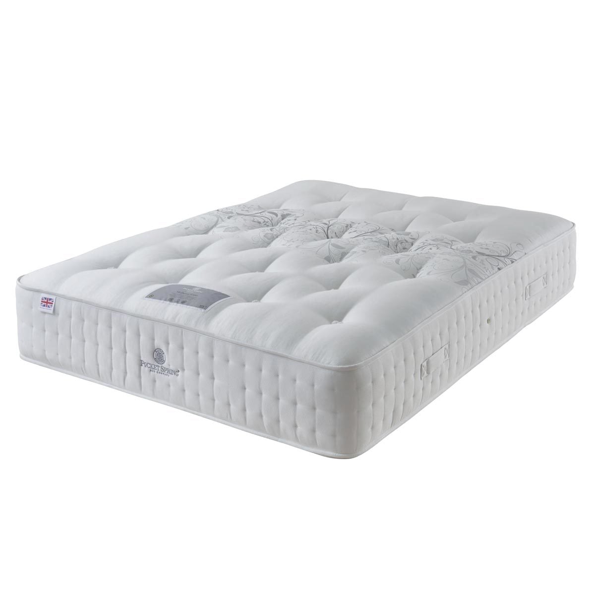 Pocket Spring Bed Company Mulberry Mattress, Double