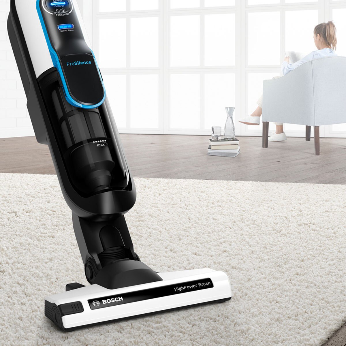 Bosch Serie 6 Athlet ProSilence Rechargeable Vacuum Cleaner