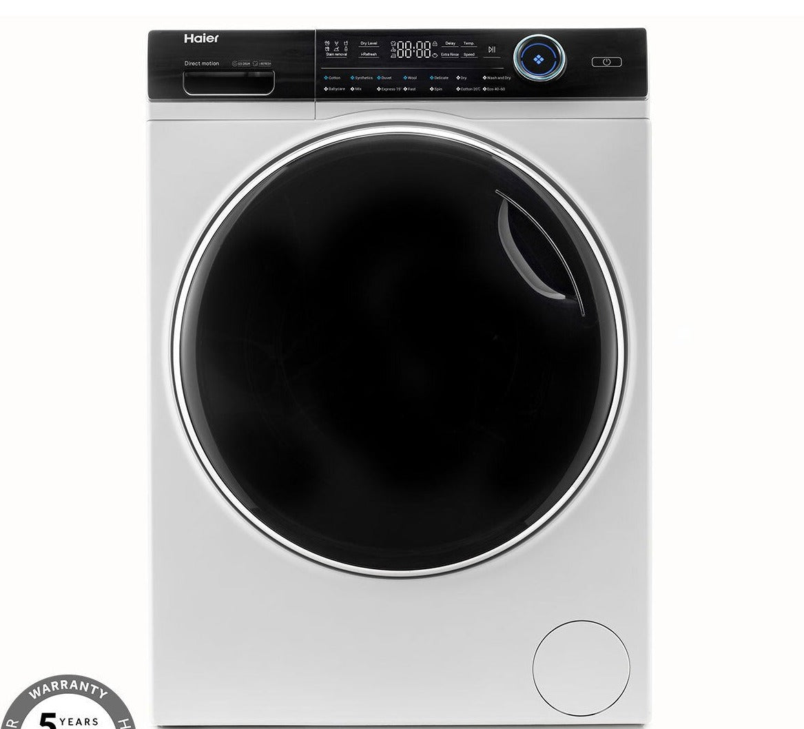 Haier I-Pro 7 Series HW100-B14979, 10kg, 1400rpm Washing Machine A Rated in White