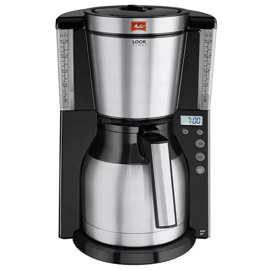 Melitta Look IV Therm Timer Filter Coffee Machine Black