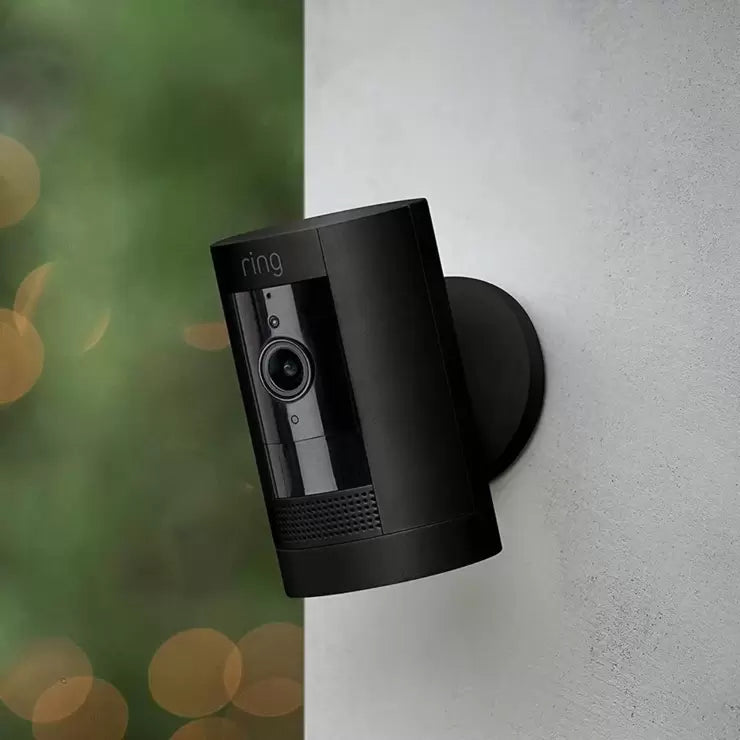 Ring Plug-In Stick Up Cam Duo Pack in Black