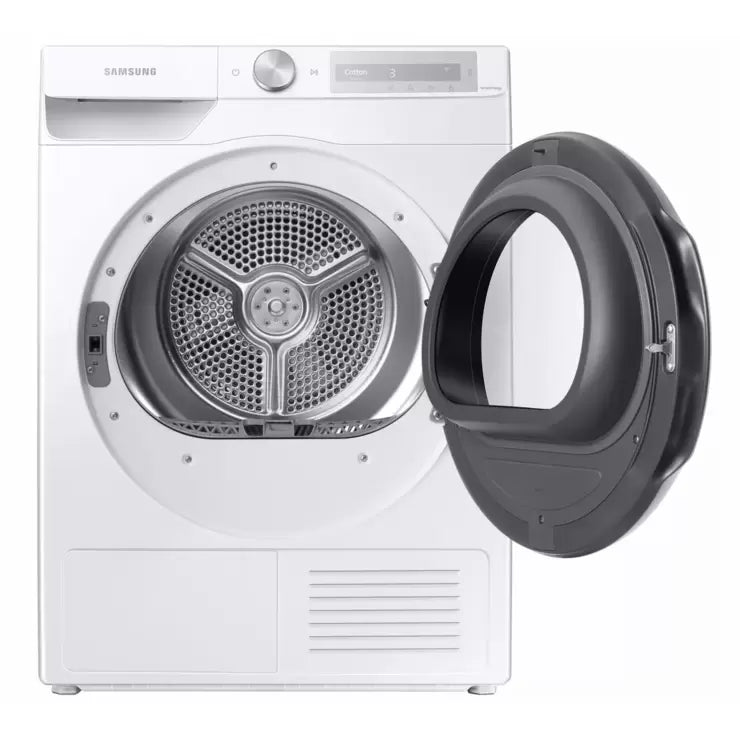 Samsung Series 6 DV90T6240LH/S1, 9kg, Heat Pump Tumble Dryer, A+++ Rated in White