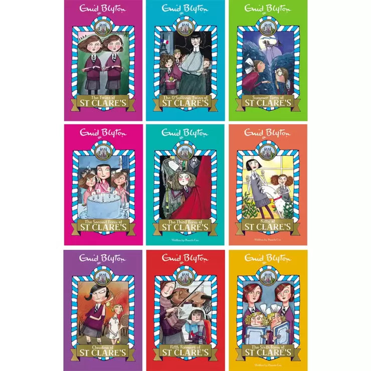 St Clare's Complete 9 Book Boxset, Enid Blyton (9+ Years)