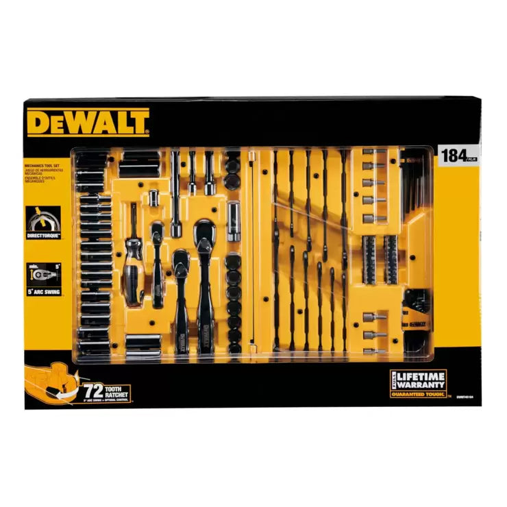 DEWALT® Mechanics Set 184pc DWMT45184-1