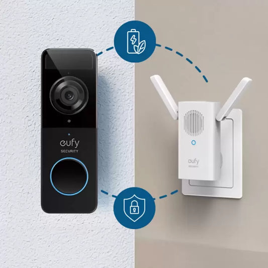 Eufy Security, Battery Video Doorbell Kit with Chime