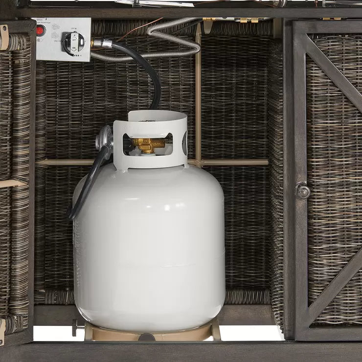 Agio Edison 9 Piece High Dining Fire Chat Set Cover Signature