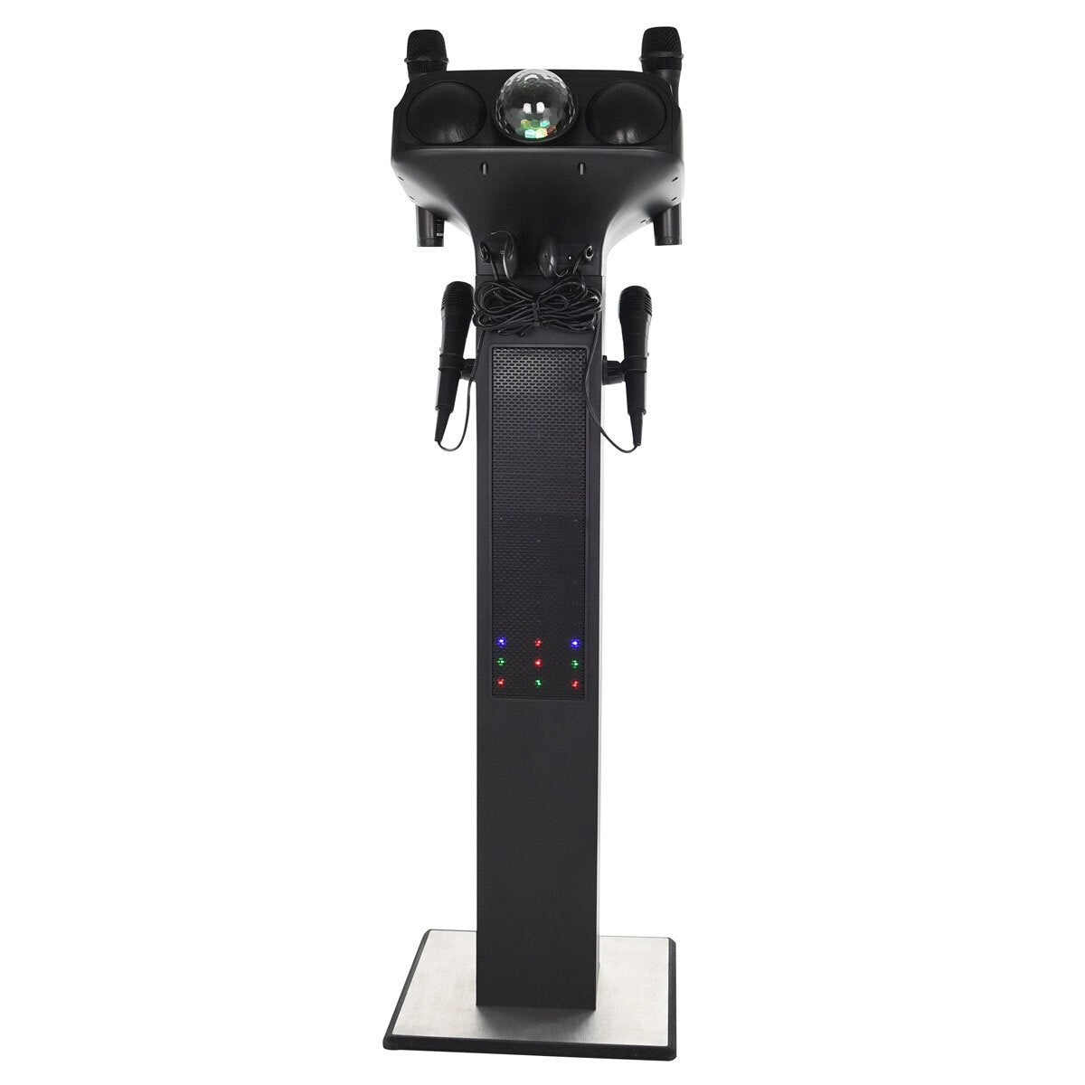 Easy Karaoke Bluetooth Pedestal Karaoke System with Light Effects, EKS668BT