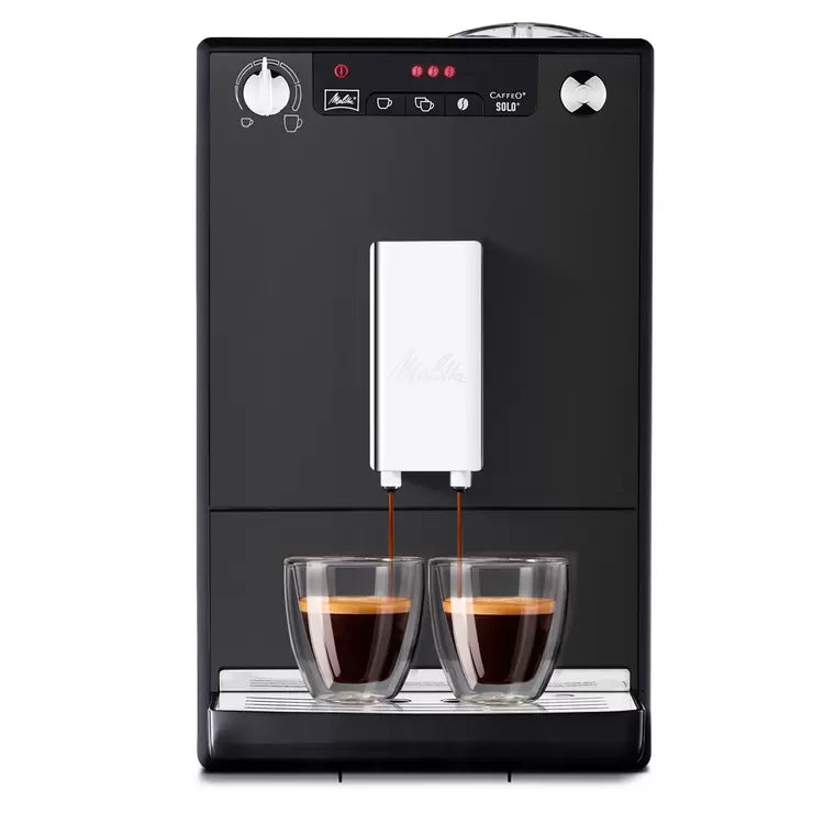 Melitta Solo Frosted Black Bean to Cup Coffee Machine E950-544