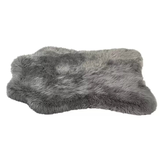 Mon Chateau Orthopaedic Faux Fur Pet Bed, 101 x 88 cm