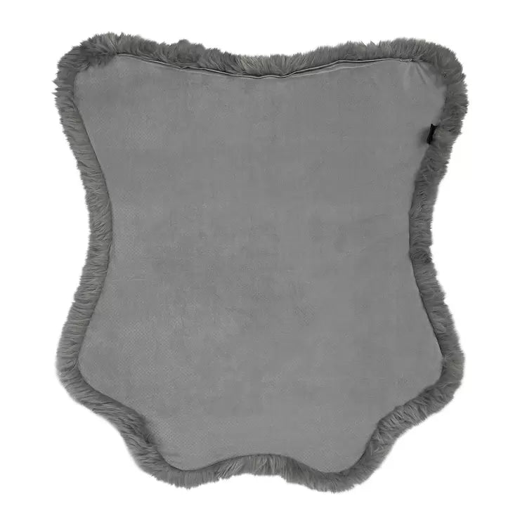 Mon Chateau Orthopaedic Faux Fur Pet Bed, 101 x 88 cm