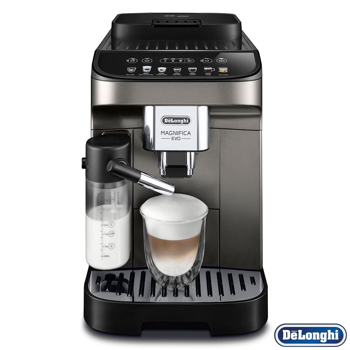 De'Longhi Magnifica Evo Bean to Cup Coffee Machine, ECAM290.81.TB