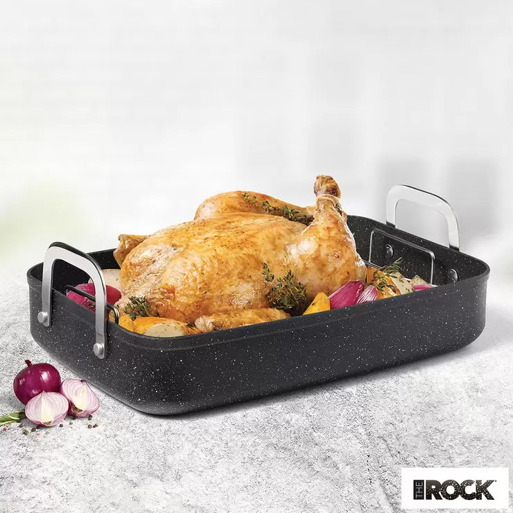 Starfit The Rock Roasting Pan with Stainless Steel Rack