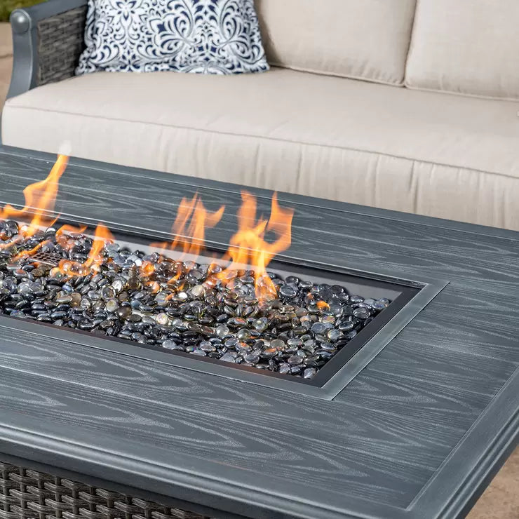 SunVilla Lago Brisa 5 Piece Fire Deep Seating Set Signature Retail Stores