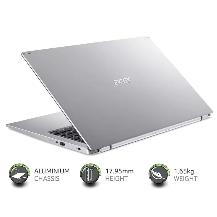 Acer Aspire 5, Intel Core i3, 8GB RAM, 256GB SSD, NVIDIA GeForce MX450, 15.6 Inch Laptop, NX.AT1EK.00B