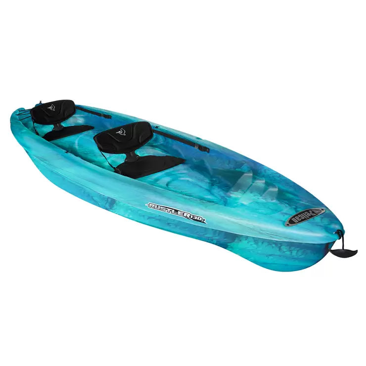 Pelican™ Rustler 13ft (396 cm) Sit-On 2 Person 130T Tandem Kayak with 2 Paddles