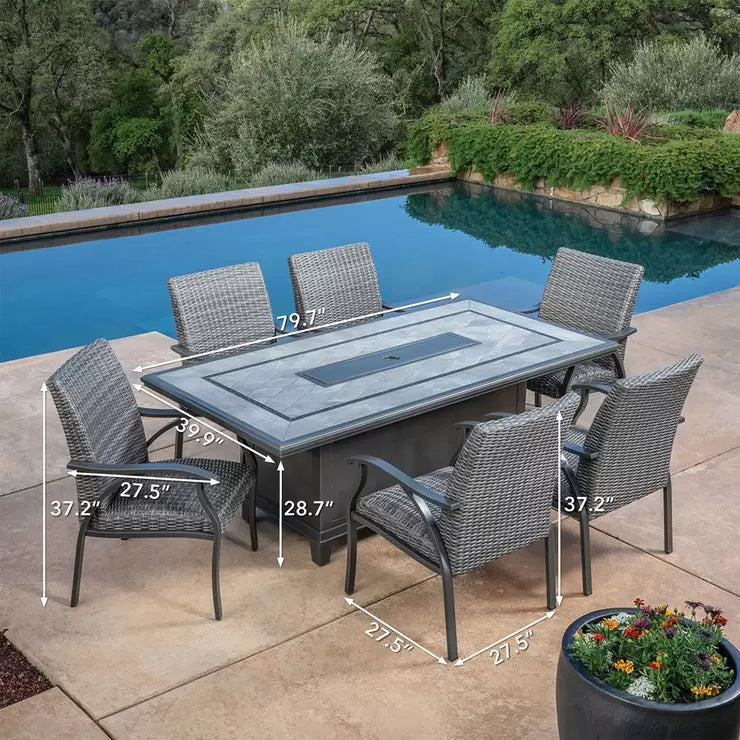 Sunvilla indigo dining set deals