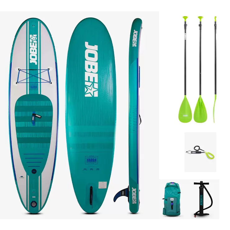 Jobe Yarra 10ft. 6" (320cm) Paddle Board with Paddle, Pump and Coiled Leash