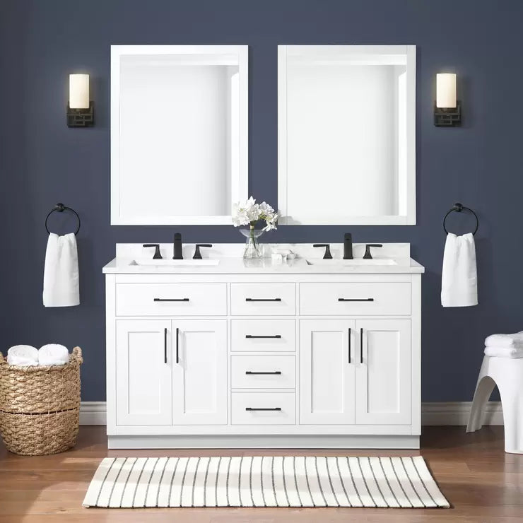 Ove Decors Alonso 152cm Freestanding Vanity in White