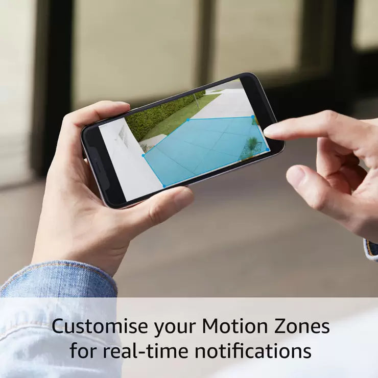 Ring floodlight camera with online chime pro