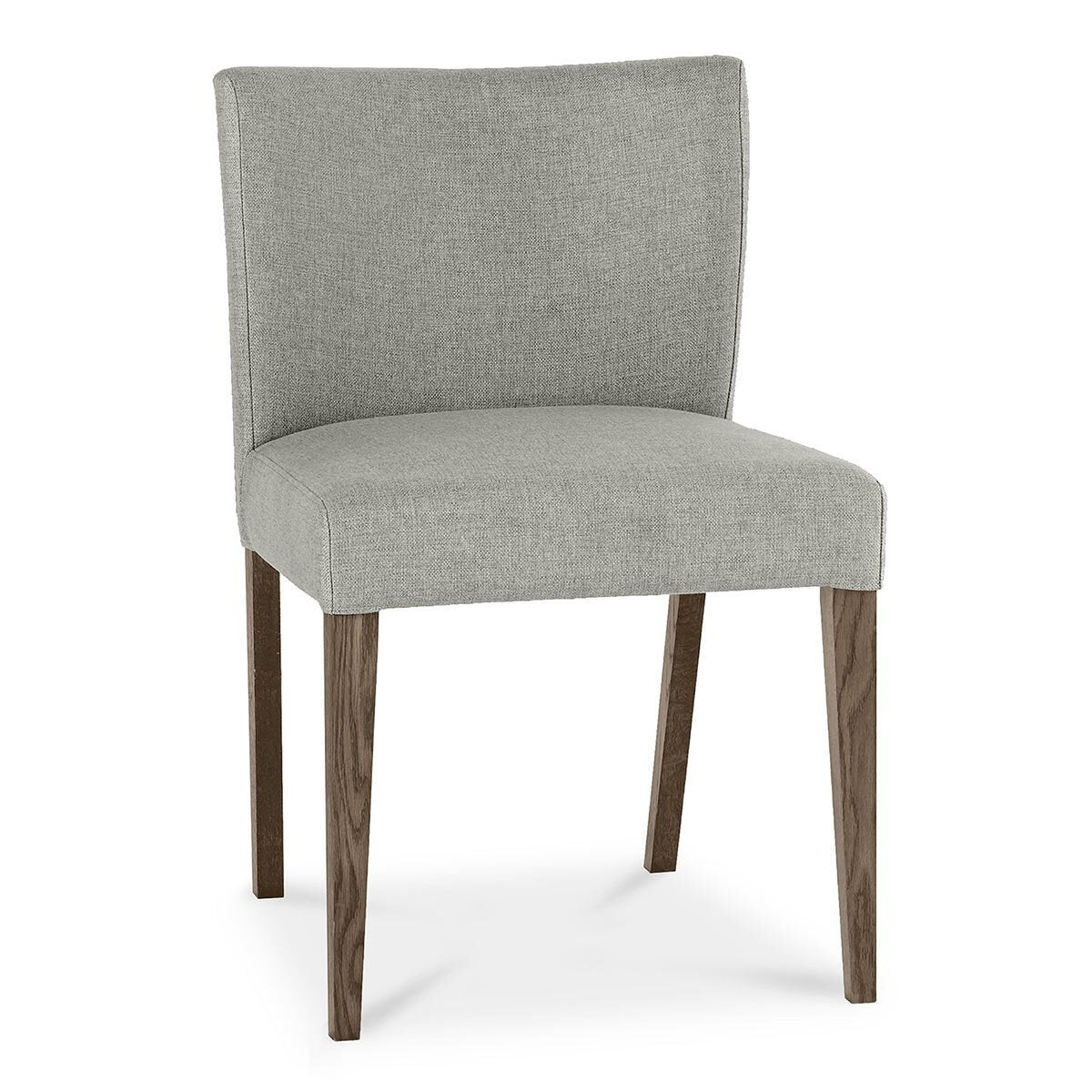 Bentley Designs Milan Low Back Grey Upholstered Dining Chairs, 2 Pack - Signature Retail Stores