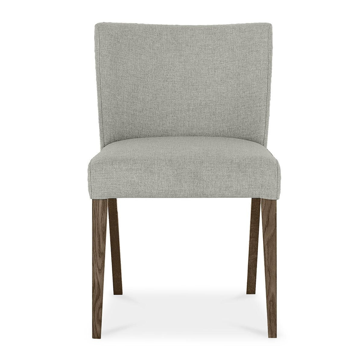 Bentley Designs Milan Low Back Grey Upholstered Dining Chairs, 2 Pack - Signature Retail Stores
