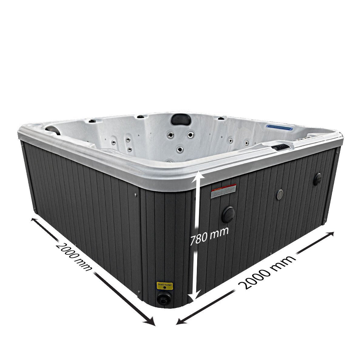 Blue Whale Spa Olive Bay 54-Jet 6 Person Hot Tub - Delivered and Installed - Signature Retail Stores